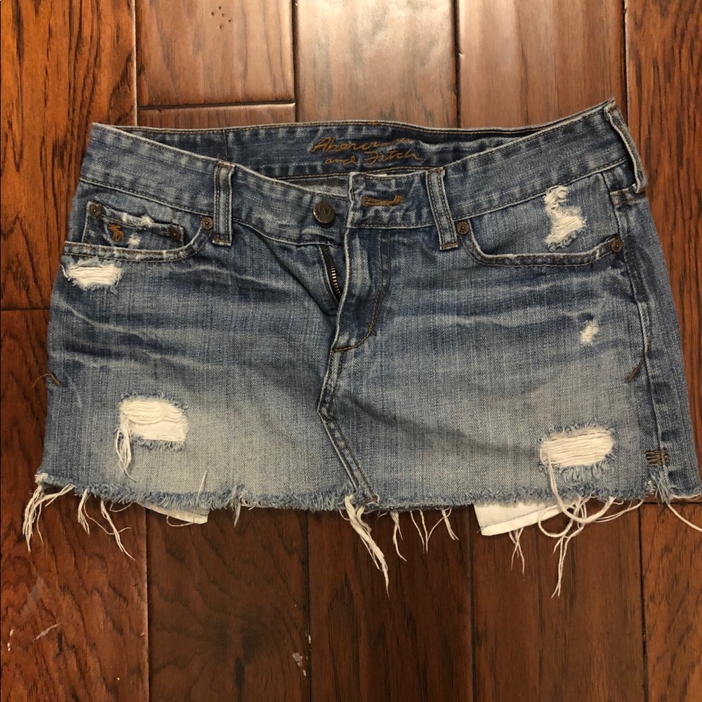 Abercrombie &Fitch denim mini skirt